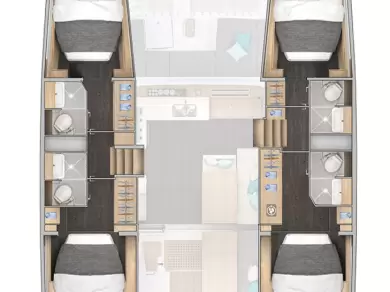 Hire a Lagoon Lagoon 43 Šibenik