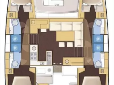 Charter a Lagoon Lagoon 450 F in Trogir on Samboat