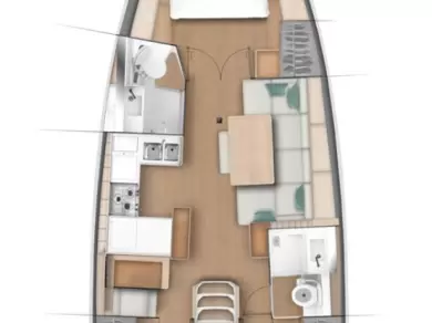 Yacht charter Biograd na Moru - Jeanneau Sun Odyssey 440 on SamBoat