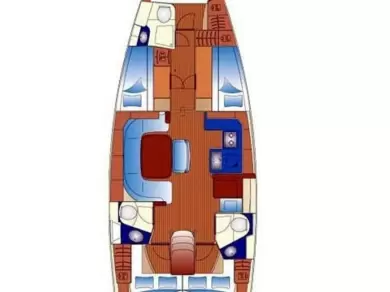 Yacht hire Gouvia cheap Bavaria 49