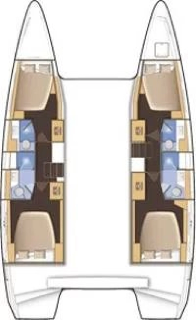 Hire Catamaran Lagoon with a boat licence