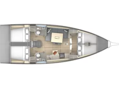 Yacht hire Seget Donji cheap Dufour 41