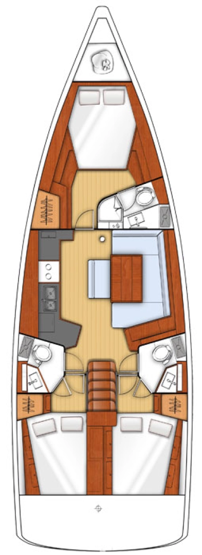 Hire a Bénéteau Oceanis 45 Göcek