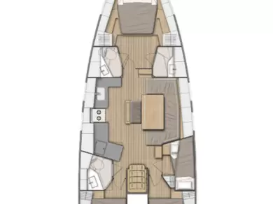 Yacht charter Seget Donji - Bénéteau Oceanis 46.1 on SamBoat