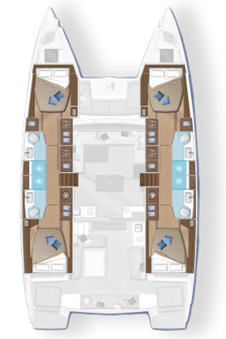 Yacht charter Seget Donji - Lagoon Lagoon 50 on SamBoat