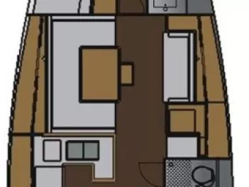 Sailboat hire in Kaštela - Salona Salona 44