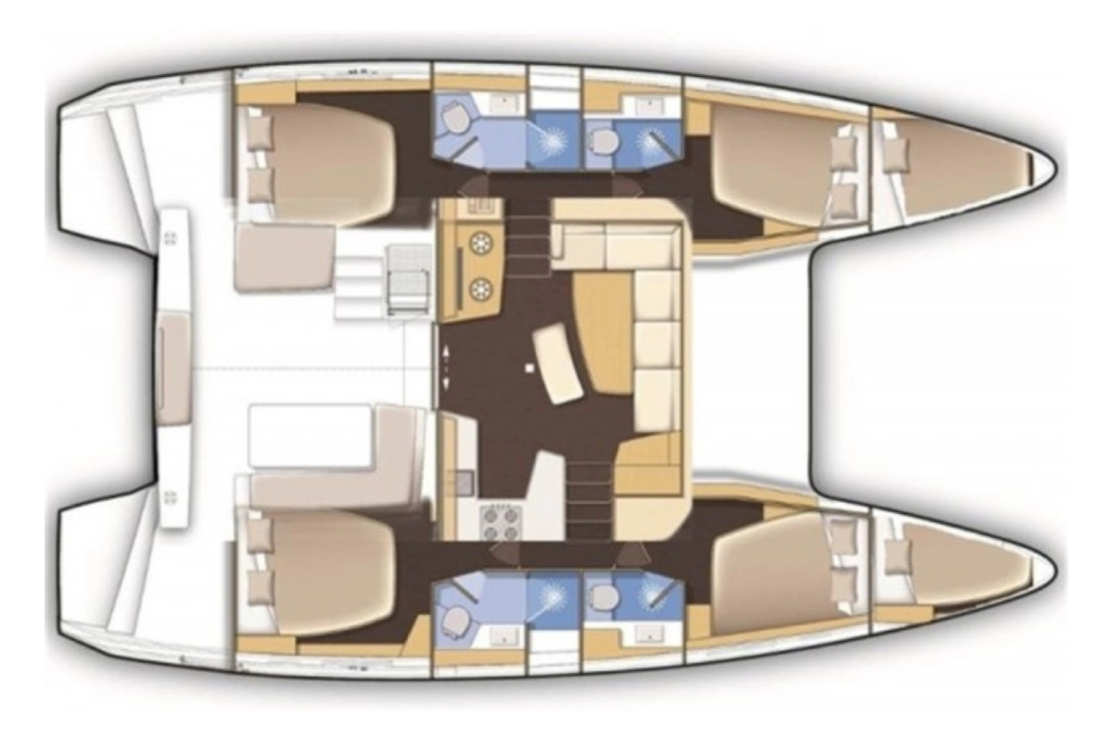 Yacht charter Biograd na Moru - Lagoon Lagoon 42 on SamBoat