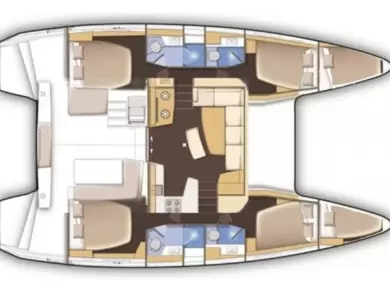 Yacht charter Biograd na Moru - Lagoon Lagoon 42 on SamBoat