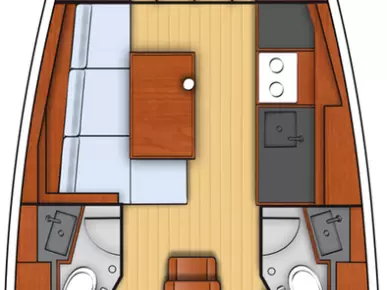 Hire Sailboat Bénéteau with a boat licence