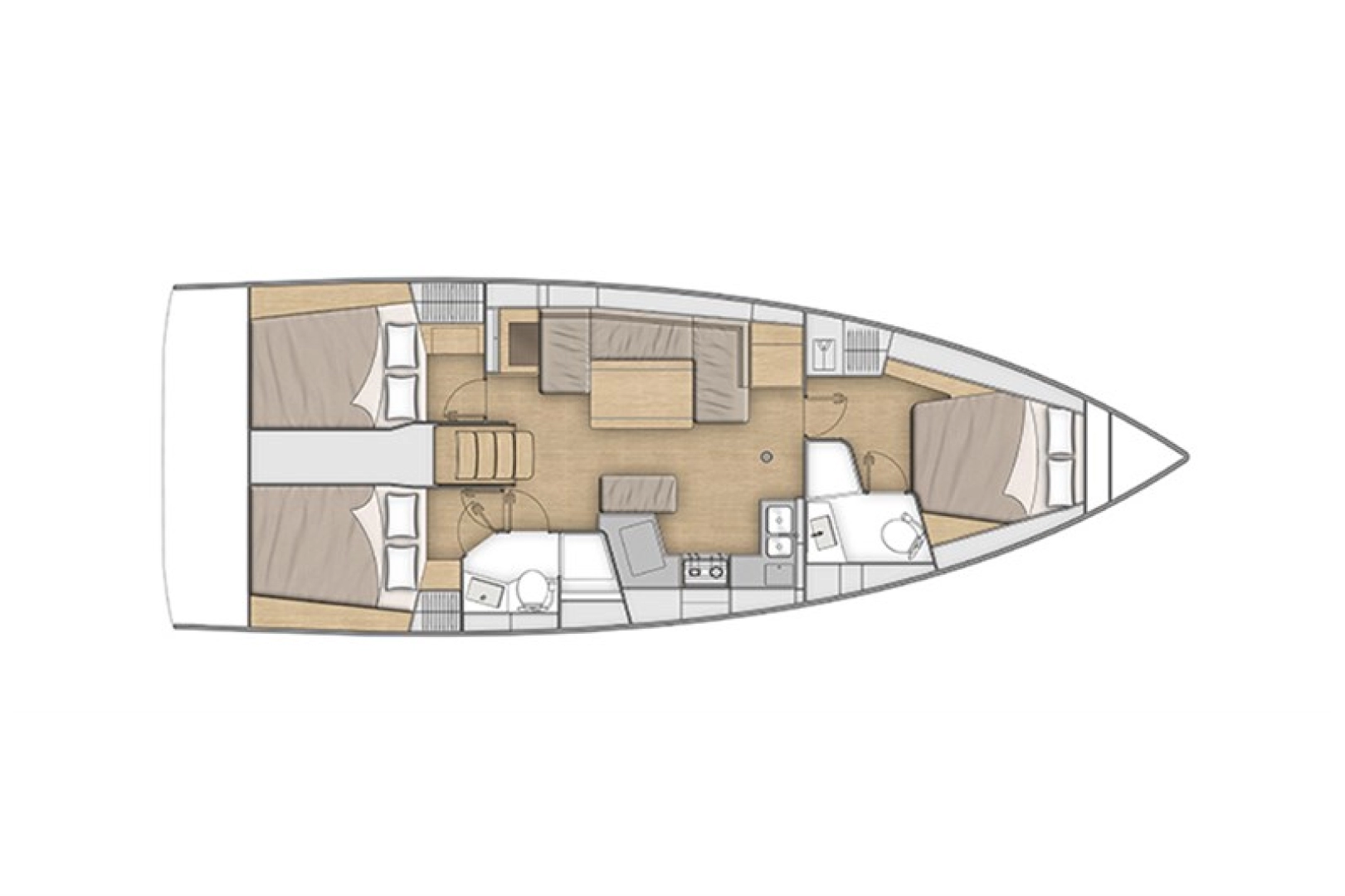 Bénéteau Oceanis 40.1 charter bareboat or skippered in  Lefkáda