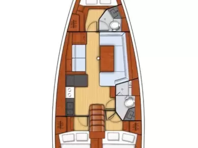 Sailboat to hire Lefkáda at the best price