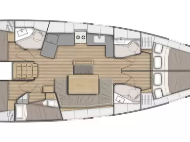 Hire a Bénéteau Oceanis 46.1 Gouvia