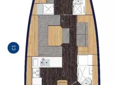 Hire Sailboat Bavaria with a boat licence