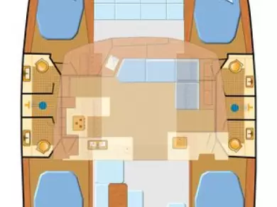 Yacht charter Rogoznica - Fountaine Pajot Astrea 42 on SamBoat