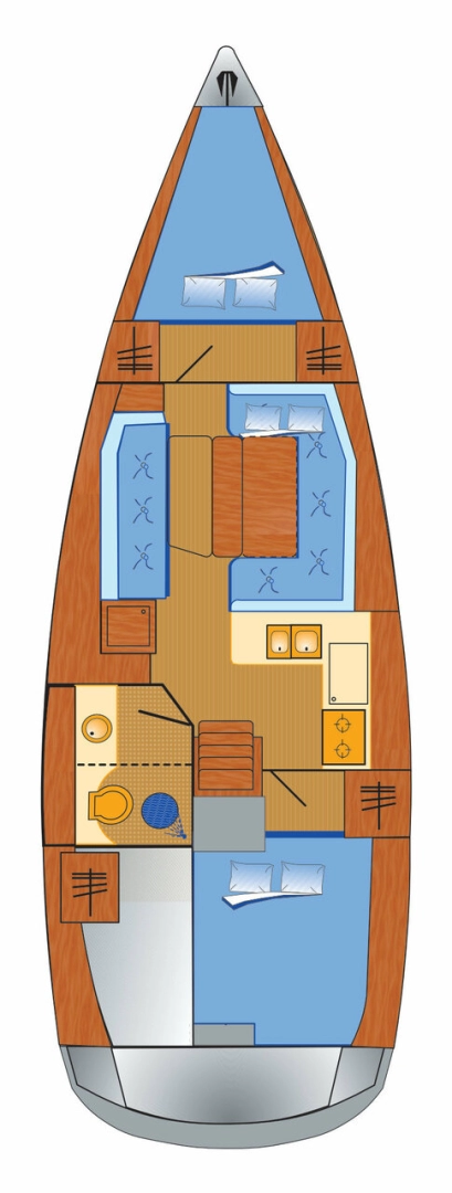 Yacht charter Punat - Jeanneau Sun Odyssey 389 on SamBoat