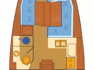 Yacht hire Punat cheap Sun Odyssey 389