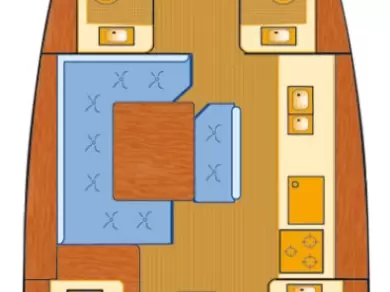 Hire Sailboat with or without skipper Jeanneau Punat