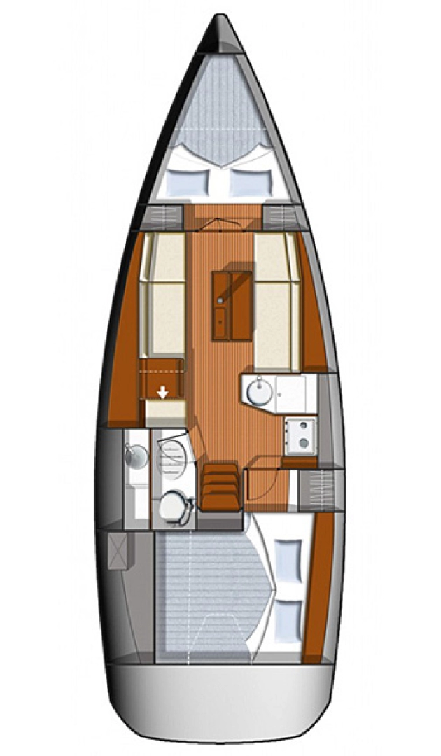Sailboat to hire Novi Vinodolski at the best price