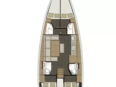 Yacht charter Primošten - Dufour Dufour 460 Grand Large on SamBoat