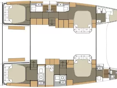 Hire Catamaran with or without skipper Dufour Primošten