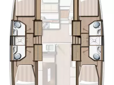 Hire Catamaran with or without skipper Bali Biograd na Moru