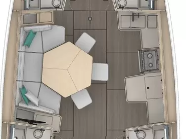 Sailboat hire in Biograd na Moru - Dufour Dufour 44