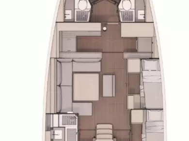 Sailboat hire in Vodice - Dufour Dufour 530