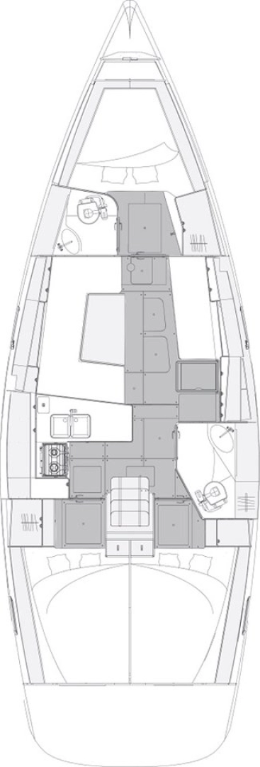 Yacht hire Primošten cheap Impression 40.1