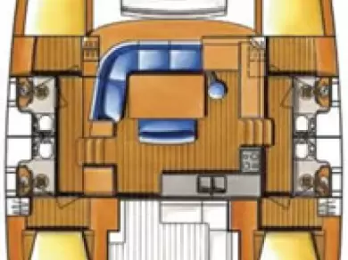 Yacht hire Tribunj cheap Lagoon 440