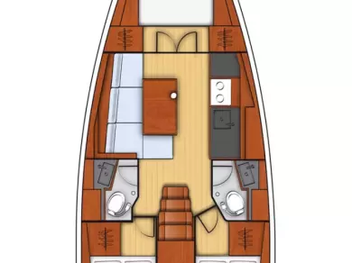 Hire Sailboat Bénéteau with a boat licence