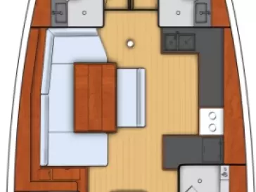 Yacht charter Split - Bénéteau Oceanis 48 on SamBoat