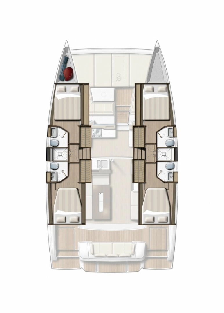 Hire Catamaran with or without skipper Bali Lefkáda
