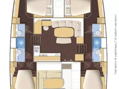 Hire a Lagoon Lagoon 421 Turgutreis