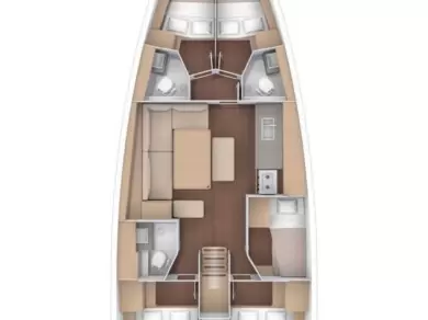 Yacht charter Fethiye - Dufour Dufour 470 on SamBoat