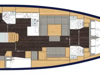 Hire Sailboat with or without skipper Bavaria Split