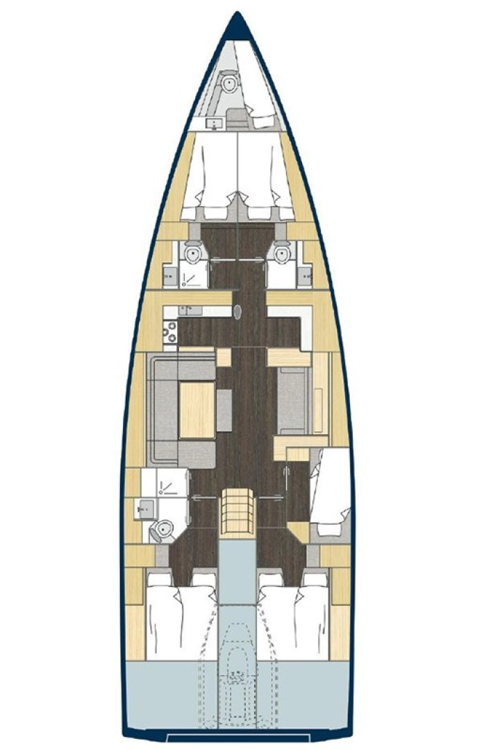Hire Sailboat Bavaria with a boat licence