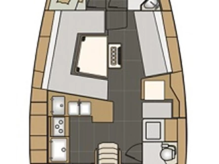 Elan Impression 45 charter bareboat or skippered in  Šibenik