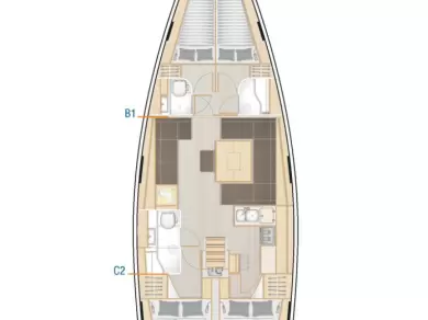 Yacht charter Seget Donji - Hanse Hanse 458 on SamBoat