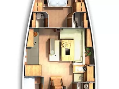 Hire Sailboat Hanse with a boat licence