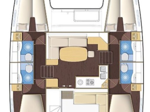 Charter a Lagoon Lagoon 400 in Alimos on Samboat