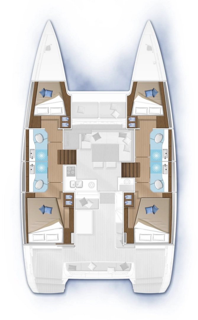 Catamaran hire in Tromsø - Lagoon Lagoon 40