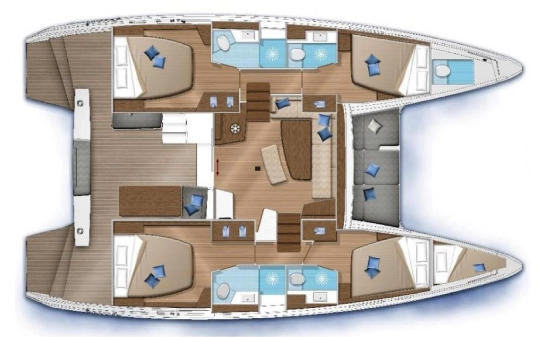 Yacht hire Lefkáda cheap Lagoon 42