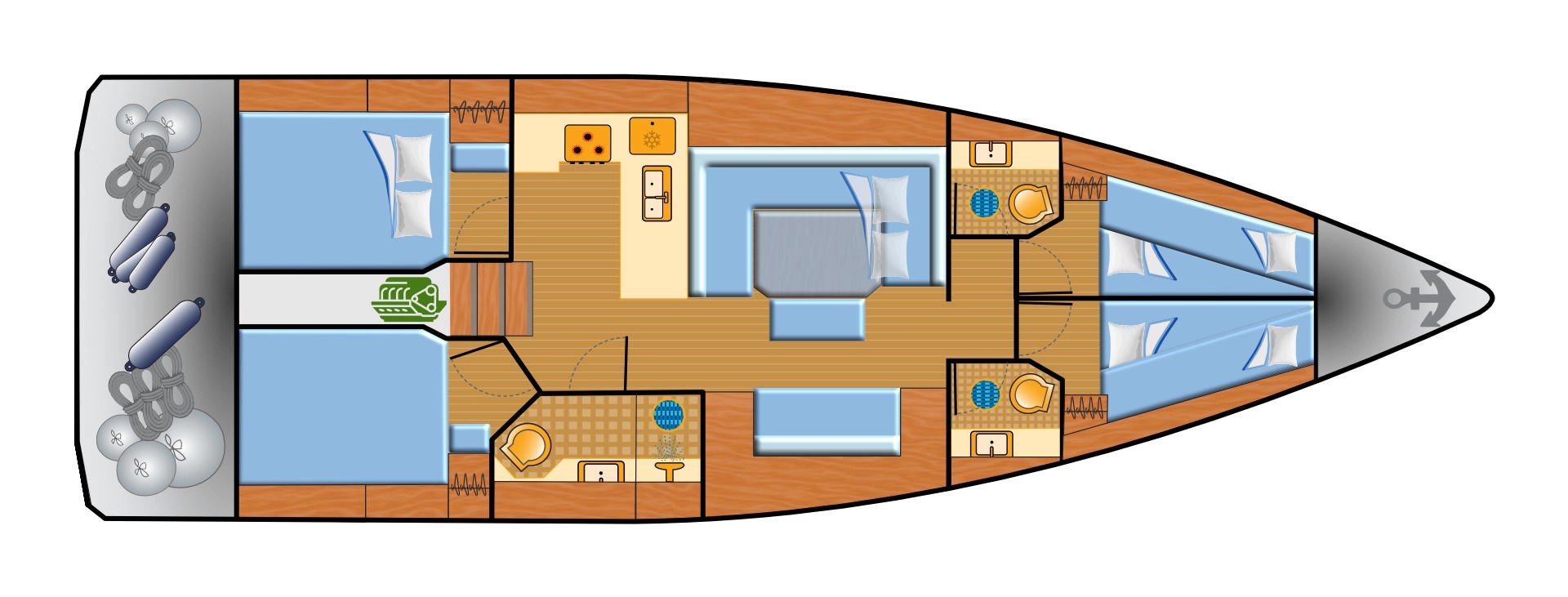 Yacht charter Palma de Mallorca - Bavaria Bavaria C45 on SamBoat
