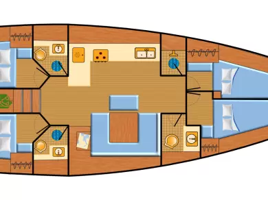 Hire a Bavaria Cruiser 45 Palma de Mallorca