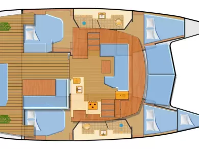 Hire Catamaran with or without skipper Fountaine Pajot Can Pastilla
