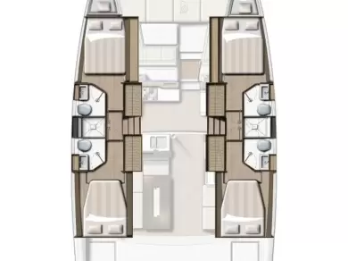 Catamaran hire in Gouvia - Bali Bali 4.2