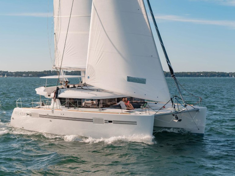 Lagoon Lagoon 450 F charter bareboat or skippered in  Vlychada