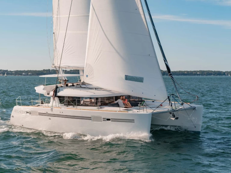 Lagoon Lagoon 450 F charter bareboat or skippered in  Vlychada