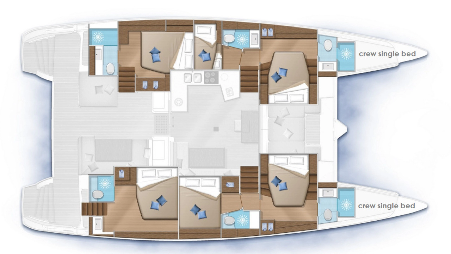 Catamaran to hire Alimos at the best price