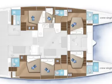 Catamaran to hire Alimos at the best price